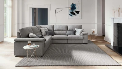 Jaro — Sofa with high backrest and relax mechanism.
