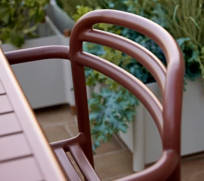 Bliss armchair, stackable
