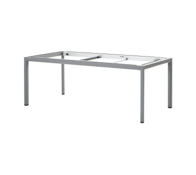 Drop dining table base, 200x100 cm