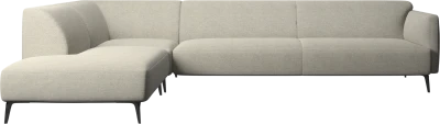 Modena corner sofa with lounging unit