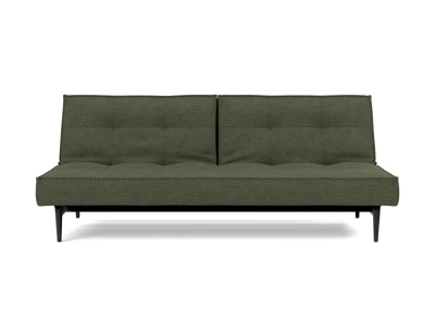 Splitback Styletto Sofa Bed Black Wood