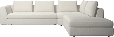 Bergamo corner sofa with lounging unit