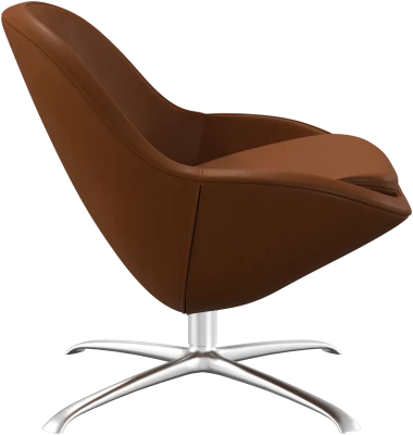 Veneto armchair with swivel function