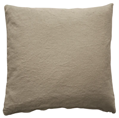 Linen washed spilvens