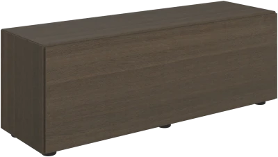 Lugano base cabinet with drop down door oak