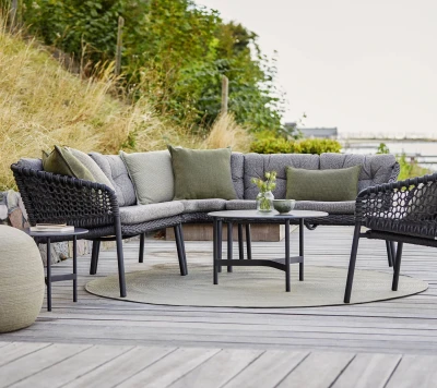 Ocean 2-seater sofa right/left module cushion set