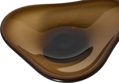Flush bowl glass