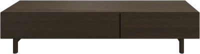 Lugano media unit with drawers wood