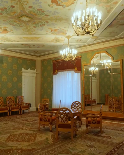 Ambassadors Accreditation Hall at the Riga castle