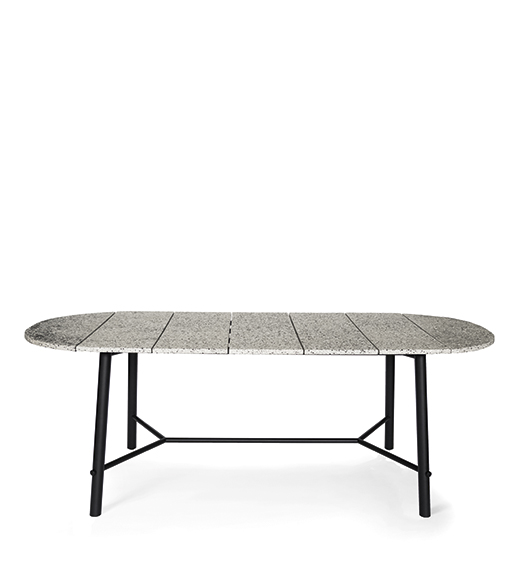 Record living - Infiniti - Taisnstūra formas ēdamistabas galdi