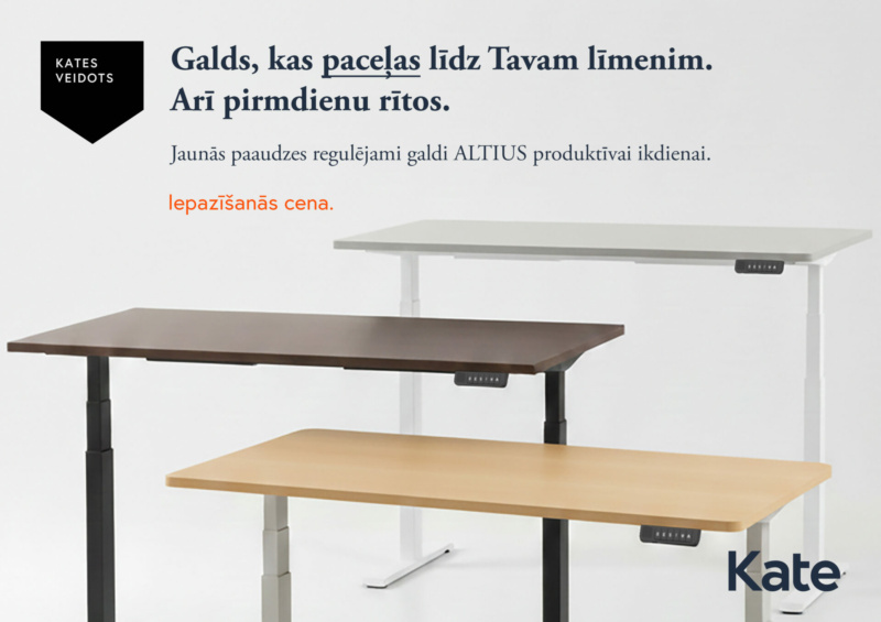 Galds, kas paceļ līmeni. Burtiski.