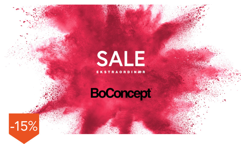 BoConcept furniture 15% off